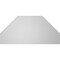 Ekena Millwork Octagonal Top Surface Mount PVC Gable Vent w/ 3-1/2"W x 1"P Standard Frame, 38"W x 18"H GVPOT38X1801SN - alternate 4